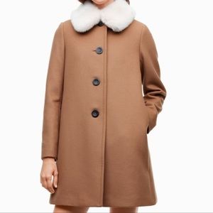 Aritzia Sunday best ash coat in camel